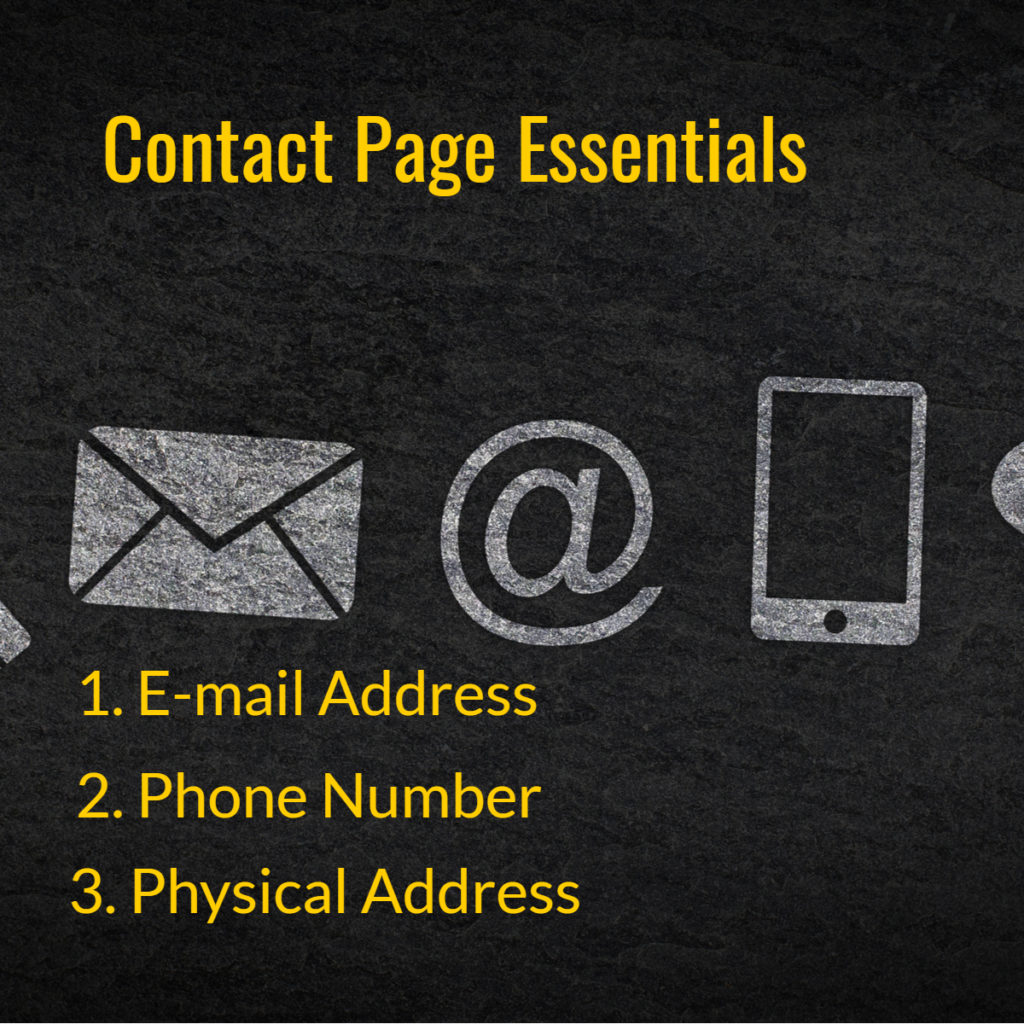 Contact Page Essentials