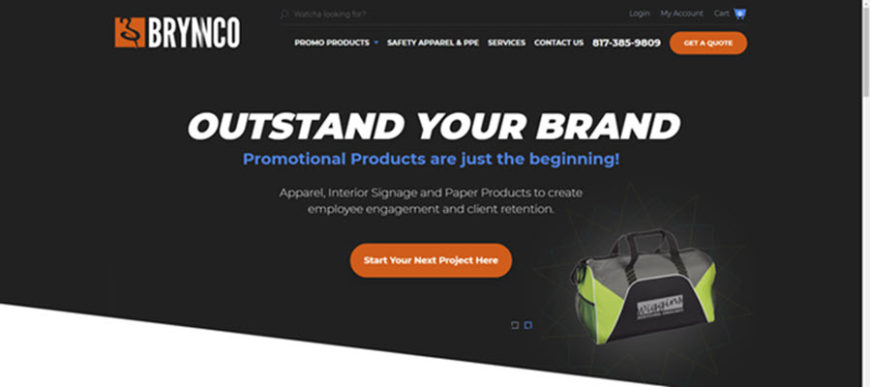 Brynnco Promotional Products New Website