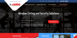 MetroTint New Website