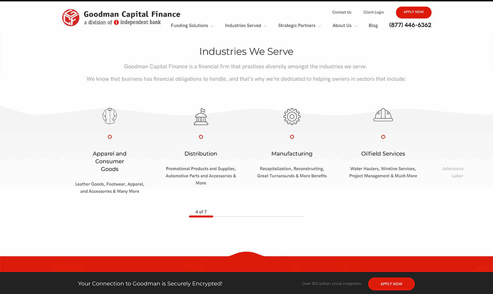 Goodman Capital Finance Homepage Image 3