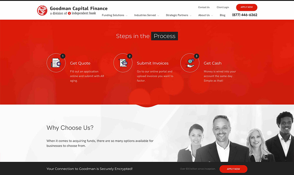 Goodman Capital Finance Homepage Image 4