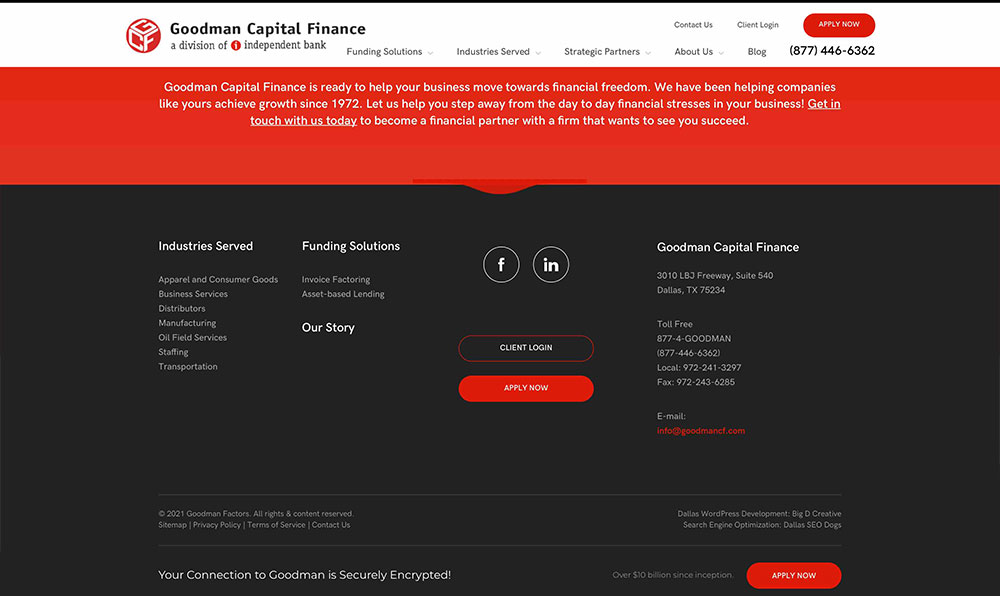 Goodman Capital Finance Homepage Image 5